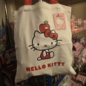 Hello Kitty Canvas Tote Bag Bundle